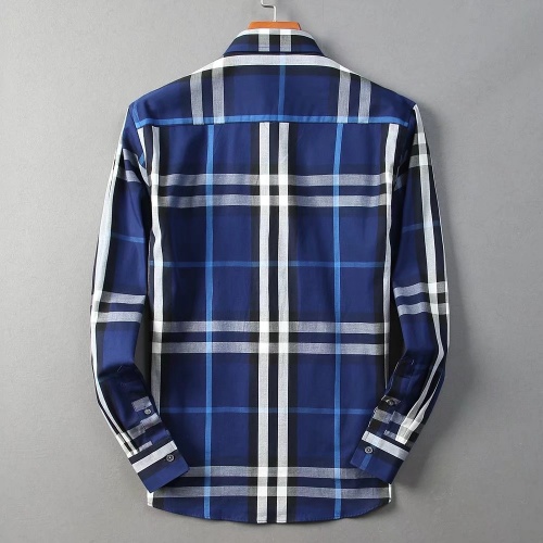 Replica Burberry Shirts Long Sleeved For Men #842520 $42.00 USD for Wholesale