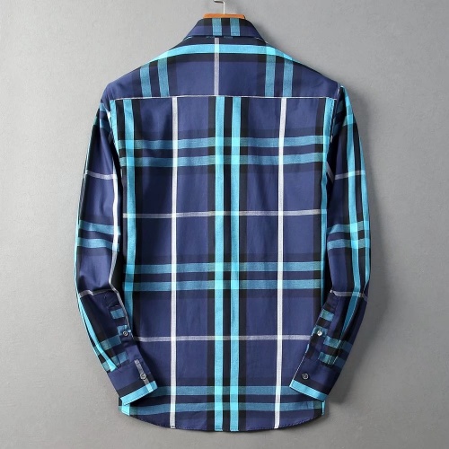 Replica Burberry Shirts Long Sleeved For Men #842522 $42.00 USD for Wholesale