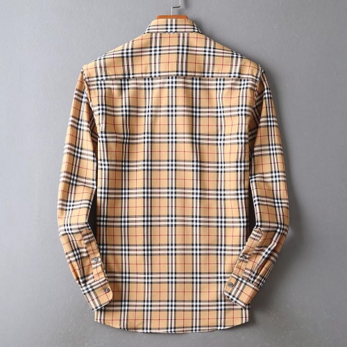 Replica Burberry Shirts Long Sleeved For Men #842527 $42.00 USD for Wholesale