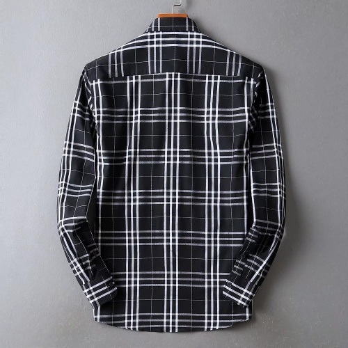 Replica Burberry Shirts Long Sleeved For Men #842529 $42.00 USD for Wholesale