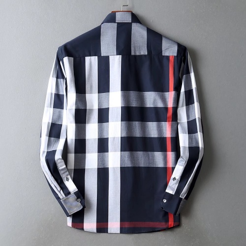 Replica Burberry Shirts Long Sleeved For Men #842538 $42.00 USD for Wholesale