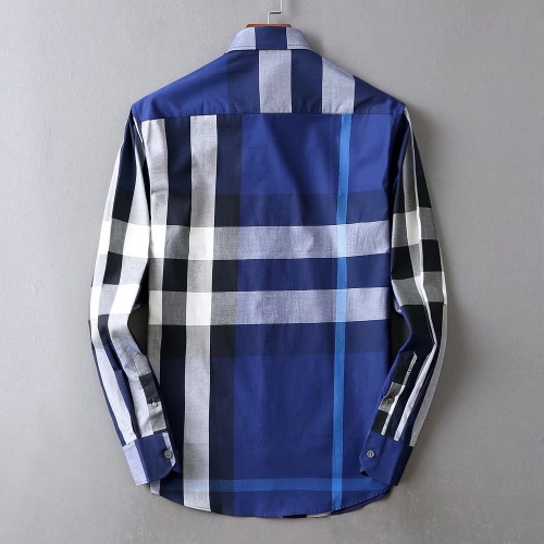 Replica Burberry Shirts Long Sleeved For Men #842547 $42.00 USD for Wholesale