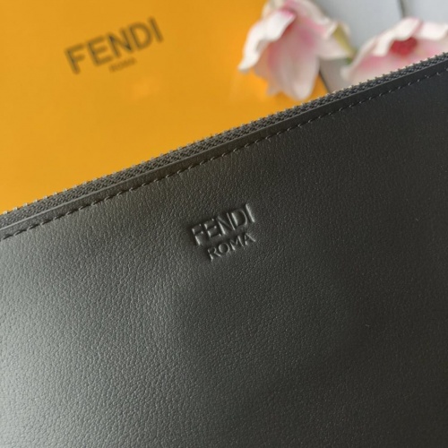Replica Fendi AAA  Quality Wallet For Unisex #842652 $85.00 USD for Wholesale