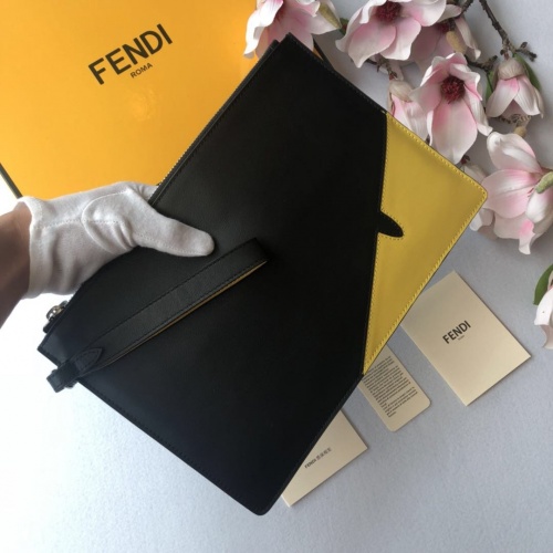 Replica Fendi AAA  Quality Wallet For Unisex #842653 $85.00 USD for Wholesale
