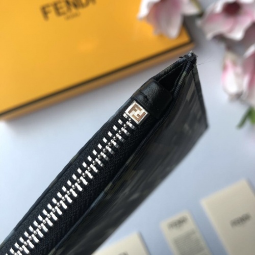 Replica Fendi AAA  Quality Wallet For Unisex #842654 $85.00 USD for Wholesale