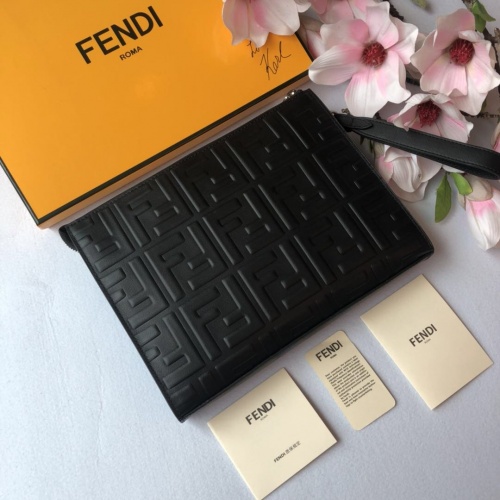 Replica Fendi AAA  Quality Wallet For Unisex #842665 $118.00 USD for Wholesale