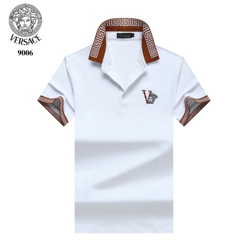 Versace T-Shirts Short Sleeved For Men #842666 $27.00 USD, Wholesale Replica Versace T-Shirts
