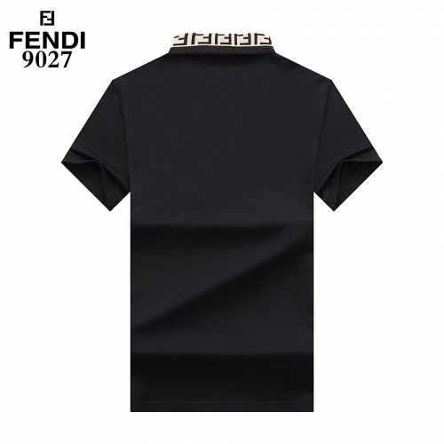 Replica Fendi T-Shirts Short Sleeved For Men #842671 $27.00 USD for Wholesale