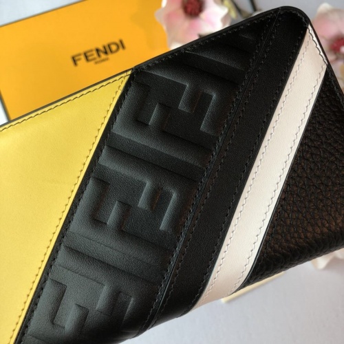 Replica Fendi AAA  Quality Wallet For Men #842674 $64.00 USD for Wholesale