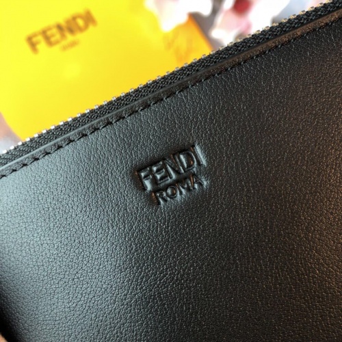 Replica Fendi AAA  Quality Wallet For Men #842675 $85.00 USD for Wholesale