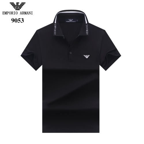 Armani T-Shirts Short Sleeved For Men #842686 $27.00 USD, Wholesale Replica Armani T-Shirts