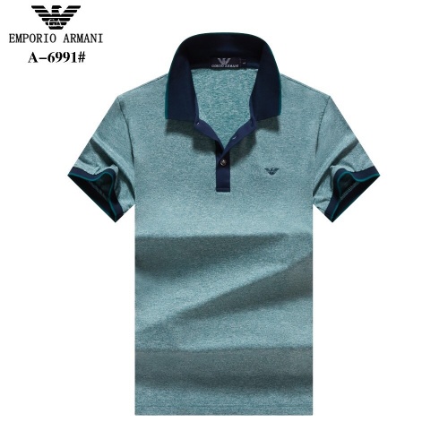 Armani T-Shirts Short Sleeved For Men #842694 $27.00 USD, Wholesale Replica Armani T-Shirts