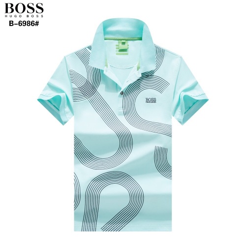 Boss T-Shirts Short Sleeved For Men #842716 $27.00 USD, Wholesale Replica Boss T-Shirts