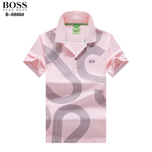 Boss T-Shirts Short Sleeved For Men #842718 $27.00 USD, Wholesale Replica Boss T-Shirts
