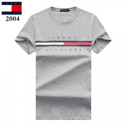 Tommy Hilfiger TH T-Shirts Short Sleeved For Men #842781 $25.00 USD, Wholesale Replica Tommy Hilfiger TH T-Shirts
