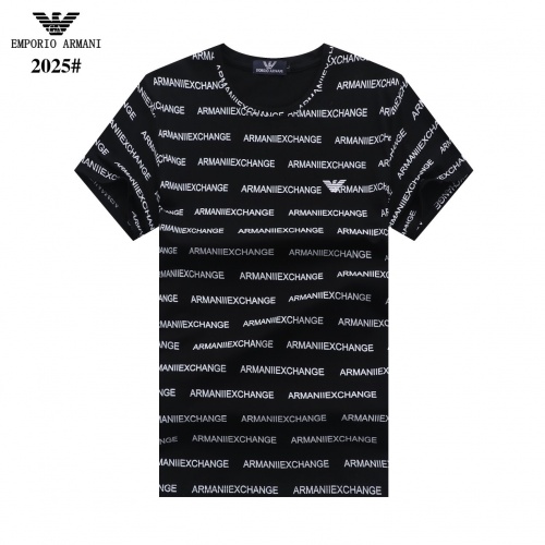 Armani T-Shirts Short Sleeved For Men #842796 $25.00 USD, Wholesale Replica Armani T-Shirts