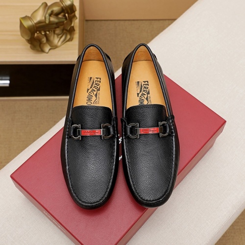 Ferragamo Leather Shoes For Men #842926 $68.00 USD, Wholesale Replica Salvatore Ferragamo Leather Shoes