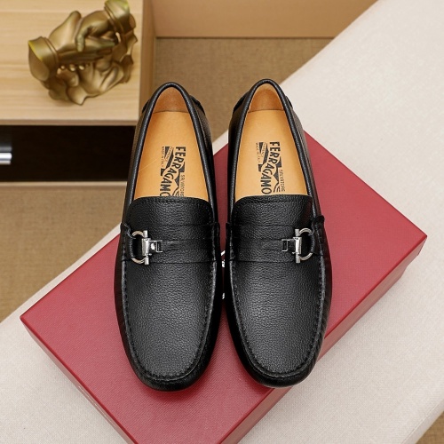 Ferragamo Leather Shoes For Men #842928 $68.00 USD, Wholesale Replica Salvatore Ferragamo Leather Shoes