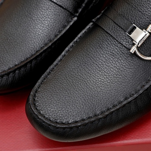Replica Ferragamo Leather Shoes For Men #842928 $68.00 USD for Wholesale