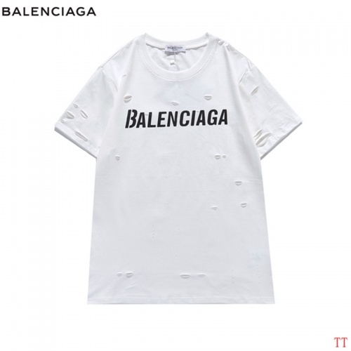 Balenciaga T-Shirts Short Sleeved For Men #843013 $29.00 USD, Wholesale Replica Balenciaga T-Shirts