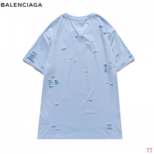 Replica Balenciaga T-Shirts Short Sleeved For Men #843014 $29.00 USD for Wholesale