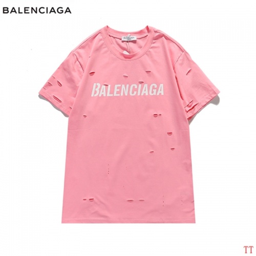 Balenciaga T-Shirts Short Sleeved For Men #843015 $29.00 USD, Wholesale Replica Balenciaga T-Shirts