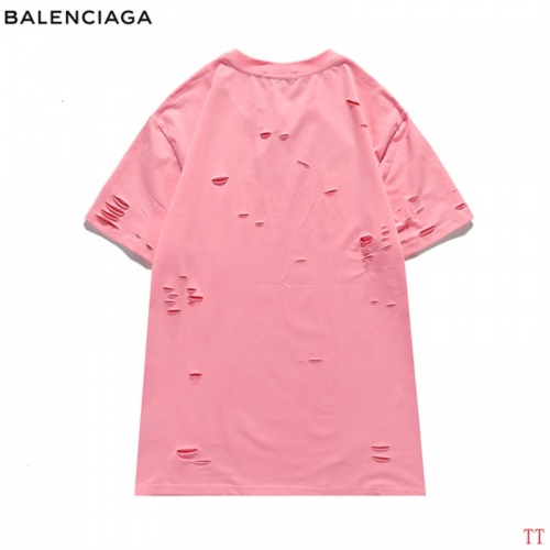 Replica Balenciaga T-Shirts Short Sleeved For Men #843015 $29.00 USD for Wholesale