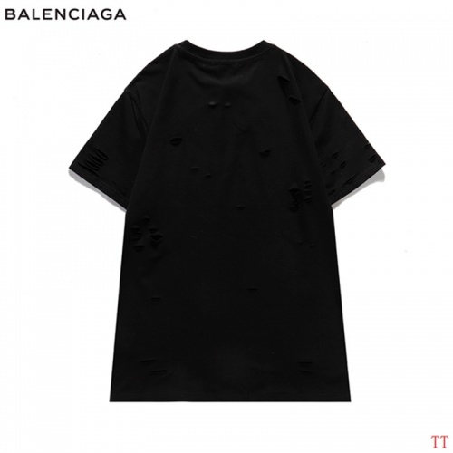 Replica Balenciaga T-Shirts Short Sleeved For Men #843016 $29.00 USD for Wholesale