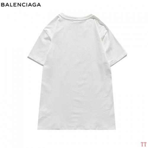 Replica Balenciaga T-Shirts Short Sleeved For Men #843018 $27.00 USD for Wholesale