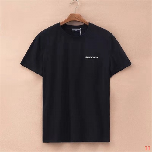 Replica Balenciaga T-Shirts Short Sleeved For Men #843021 $27.00 USD for Wholesale