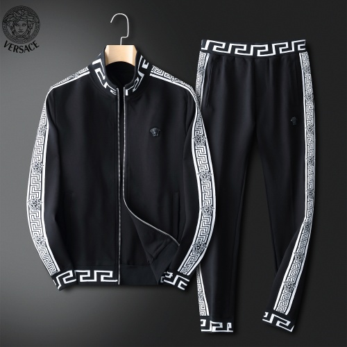 Versace Tracksuits Long Sleeved For Men #843027 $98.00 USD, Wholesale Replica Versace Tracksuits