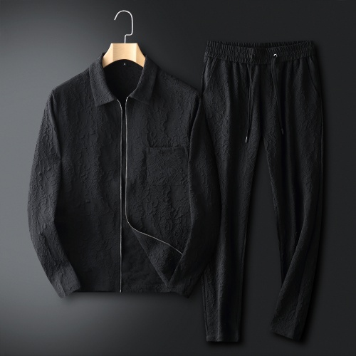 Armani Tracksuits Long Sleeved For Men #843034 $98.00 USD, Wholesale Replica Armani Tracksuits