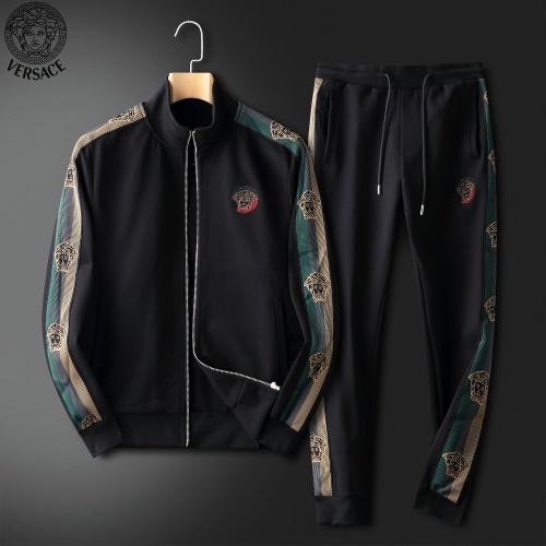 Versace Tracksuits Long Sleeved For Men #843036 $98.00 USD, Wholesale Replica Versace Tracksuits
