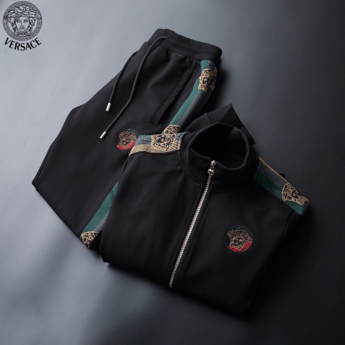 Replica Versace Tracksuits Long Sleeved For Men #843036 $98.00 USD for Wholesale