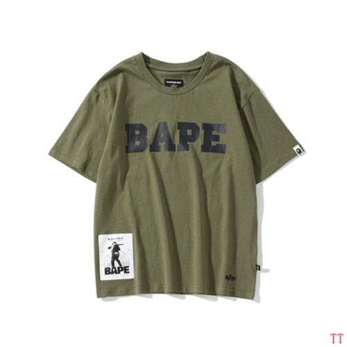 Bape T-Shirts Short Sleeved For Men #843048 $27.00 USD, Wholesale Replica Bape T-Shirts