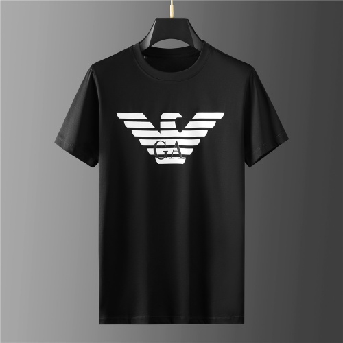 Armani T-Shirts Short Sleeved For Men #843099 $34.00 USD, Wholesale Replica Armani T-Shirts