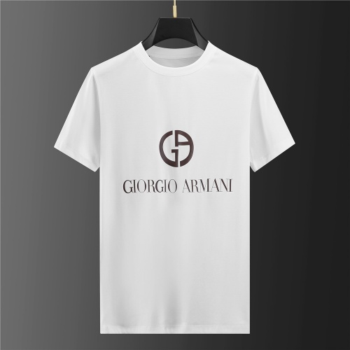 Armani T-Shirts Short Sleeved For Men #843104 $34.00 USD, Wholesale Replica Armani T-Shirts
