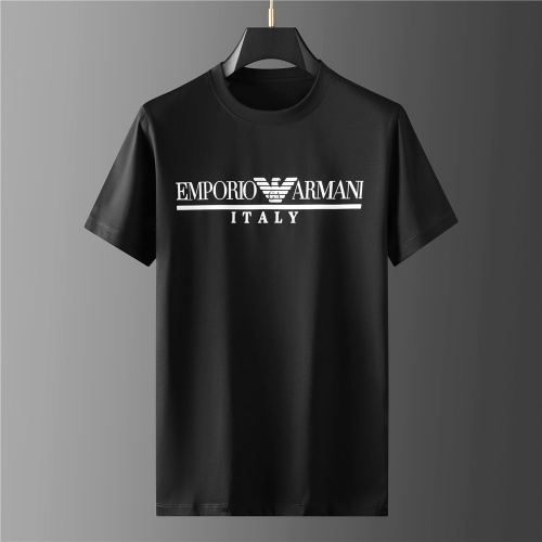 Armani T-Shirts Short Sleeved For Men #843110 $34.00 USD, Wholesale Replica Armani T-Shirts
