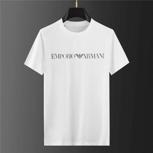 Armani T-Shirts Short Sleeved For Men #843111 $34.00 USD, Wholesale Replica Armani T-Shirts