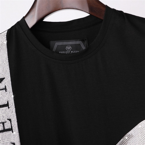 Replica Philipp Plein PP T-Shirts Short Sleeved For Men #843237 $27.00 USD for Wholesale