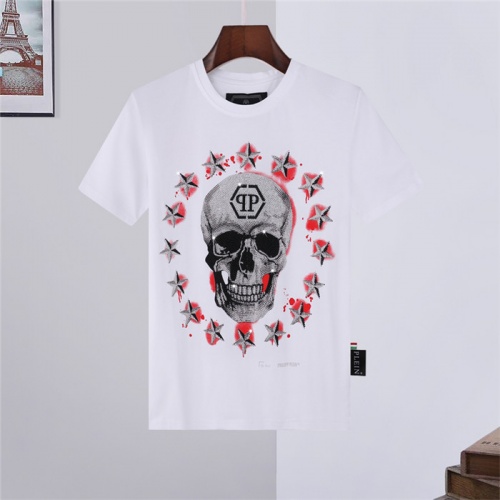 Replica Philipp Plein PP T-Shirts Short Sleeved For Men #843239 $27.00 USD for Wholesale