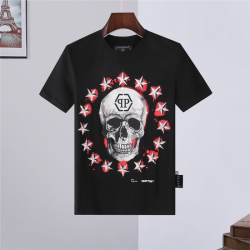 Replica Philipp Plein PP T-Shirts Short Sleeved For Men #843240 $27.00 USD for Wholesale