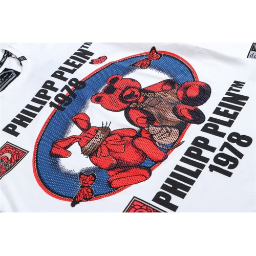 Replica Philipp Plein PP T-Shirts Short Sleeved For Men #843267 $27.00 USD for Wholesale
