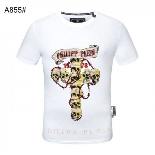 Philipp Plein PP T-Shirts Short Sleeved For Men #843279 $27.00 USD, Wholesale Replica Philipp Plein PP T-Shirts