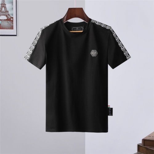 Replica Philipp Plein PP T-Shirts Short Sleeved For Men #843291 $27.00 USD for Wholesale
