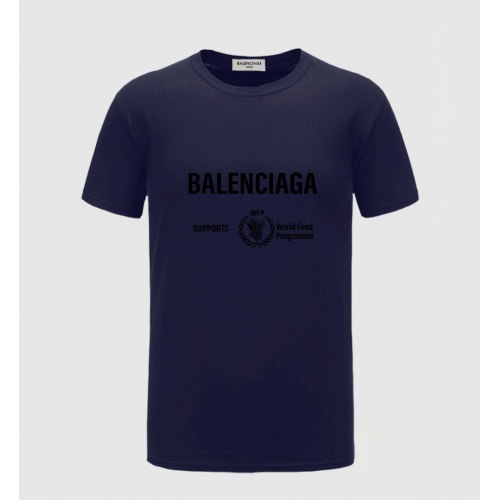 Balenciaga T-Shirts Short Sleeved For Men #843379 $27.00 USD, Wholesale Replica Balenciaga T-Shirts
