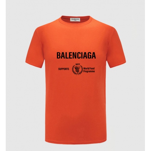 Balenciaga T-Shirts Short Sleeved For Men #843383 $27.00 USD, Wholesale Replica Balenciaga T-Shirts