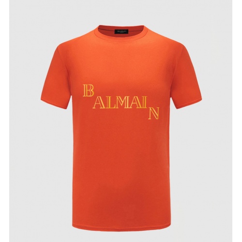 Balmain T-Shirts Short Sleeved For Men #843398 $27.00 USD, Wholesale Replica Balmain T-Shirts