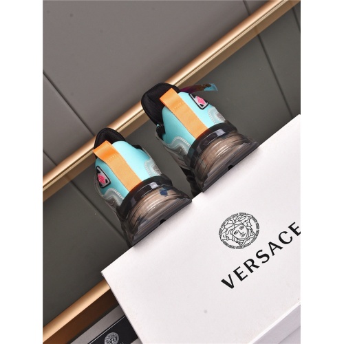 Replica Versace Casual Shoes For Men #843645 $85.00 USD for Wholesale