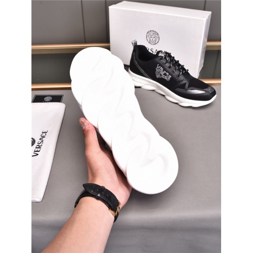 Replica Versace Casual Shoes For Men #843646 $80.00 USD for Wholesale